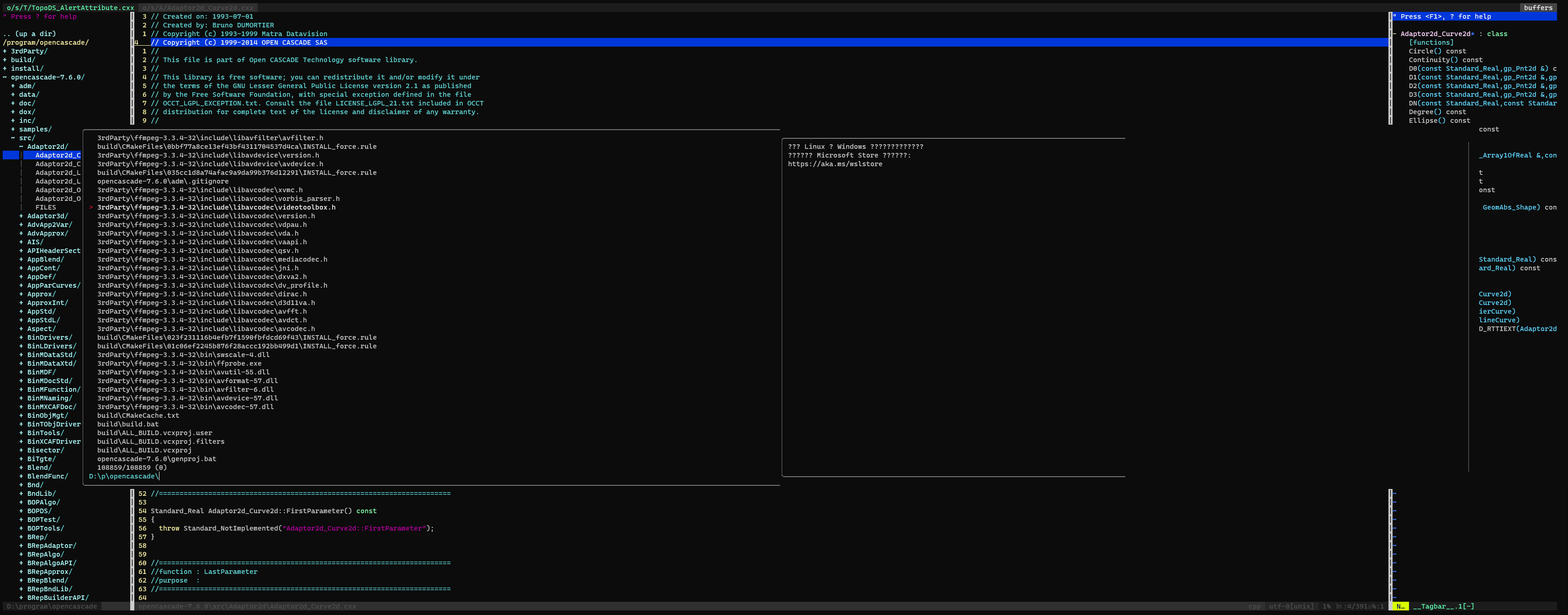 gvim-console